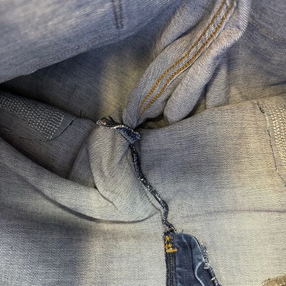 Karl Lagerfeld Paris Jeans Women's 16 Blue Cannes Straight High Rise L2TK2276 - Picture 9 of 14